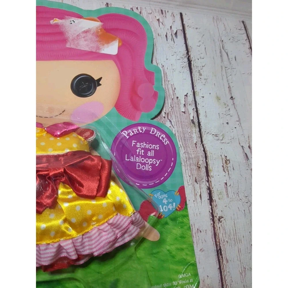2013 Full Size Lalaloopsy DOLL MARI GOLDEN PETALS‎ clothes Dress Shoes LOT